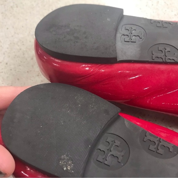 Tory Burch pink patent flats - Picture 7 of 8